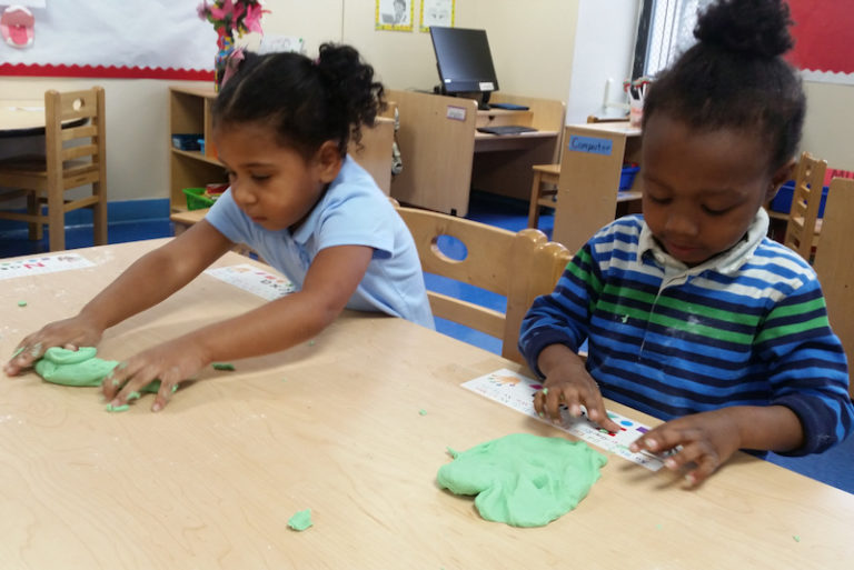 Our 3K Class Made Play Dough! MOHDC SmartStart Nature Academy