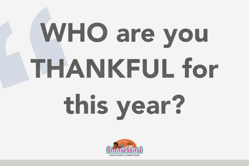 Who Are You Thankful for This Year?